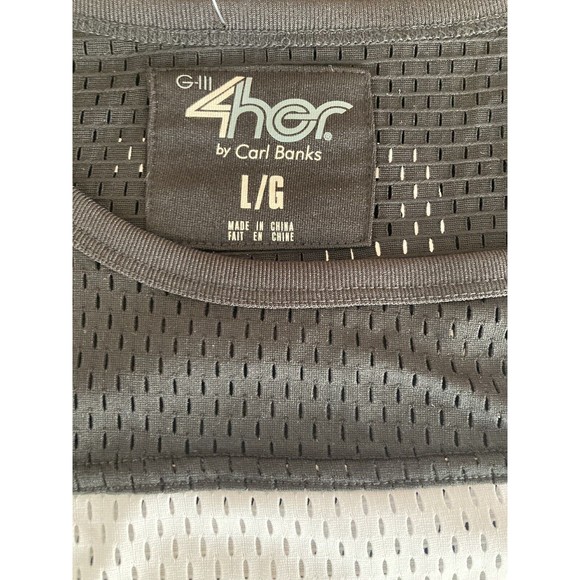 Women's XFL Tampa Bay Vegas Vipers Mesh White Football Jersey Top Large Ladies - Picture 3 of 16